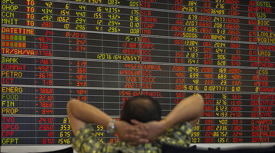 Stock market board