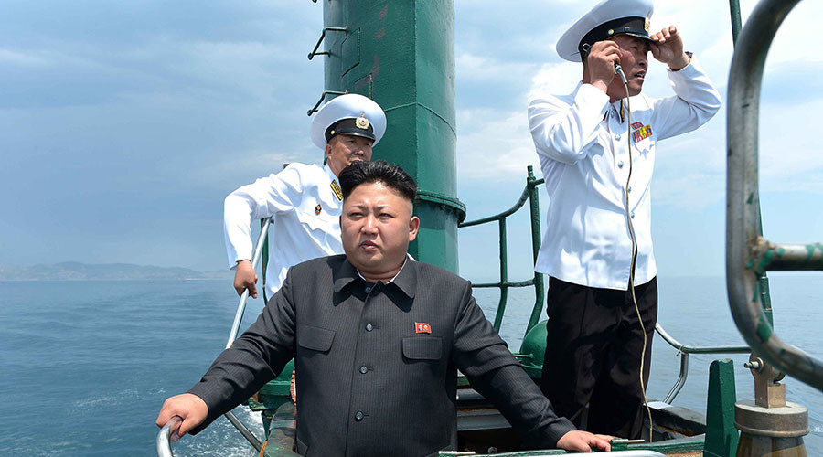 Kim Young Un with Navy