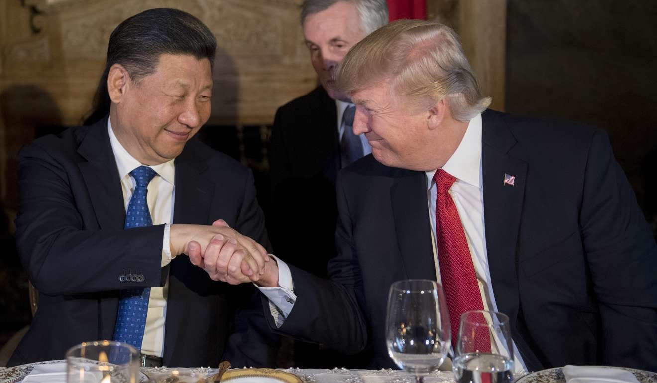 trump xi handshake