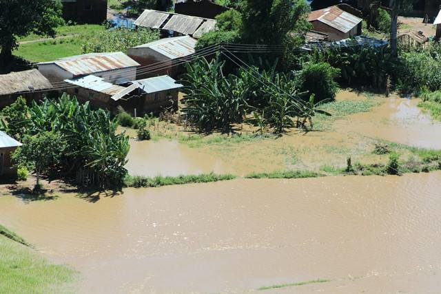 Flooding in Karonga, Malawi, April 2017. 