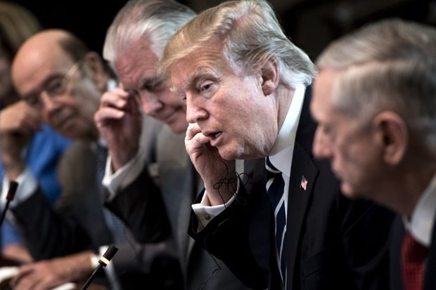 Trump tillerson Mattis