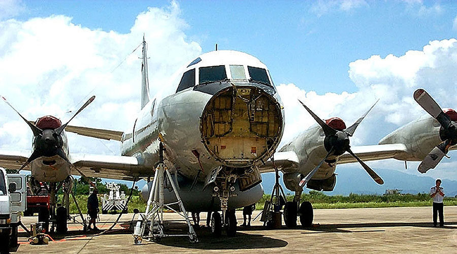 US Navy plane China Hainan