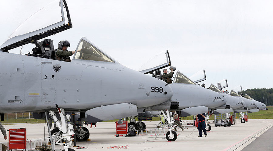 US fighter jets