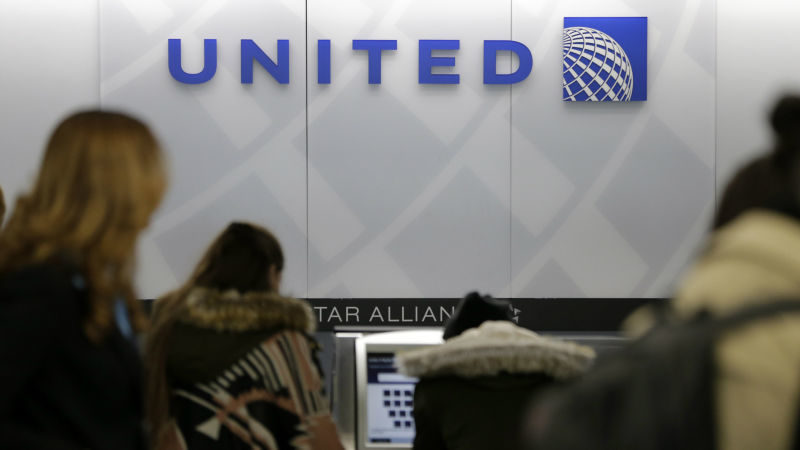 Click to enlarge United airlines