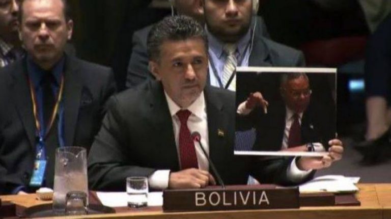 Bolivia rep in UN