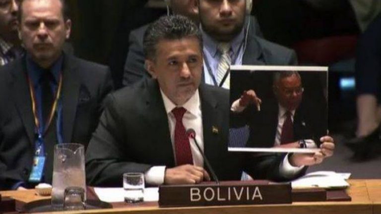Bolivia rep in UN