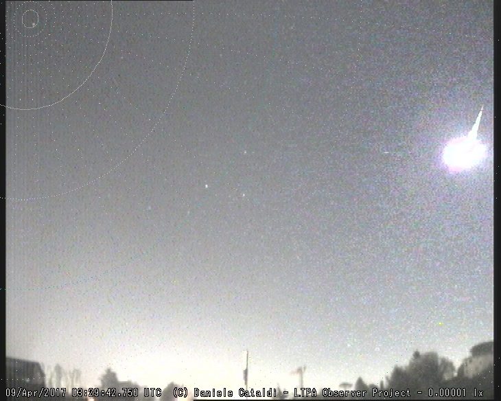 Fireball over Rome