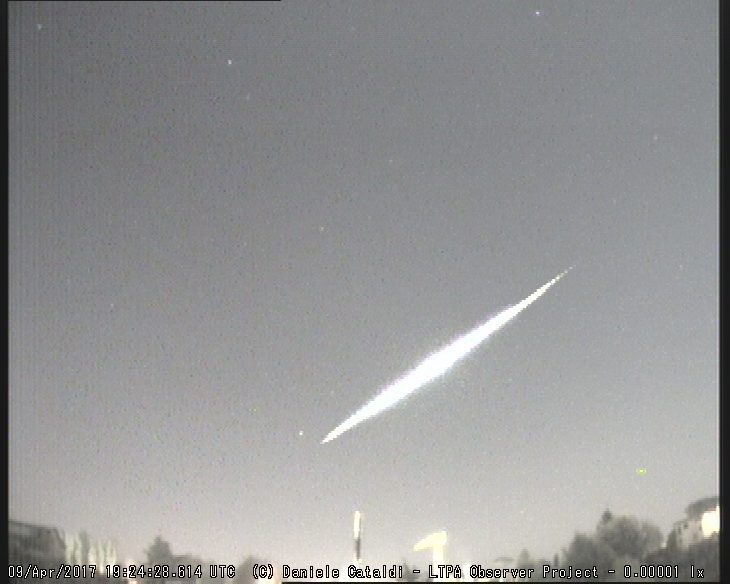 Fireball over Rome