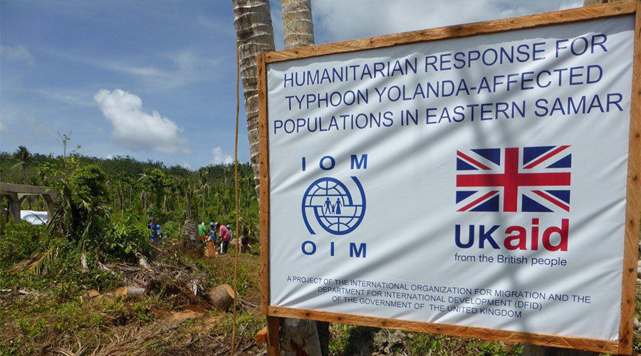 UK humanitarian foreign aid