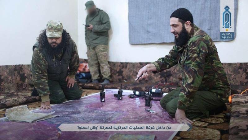 Syria rebel planning meeting