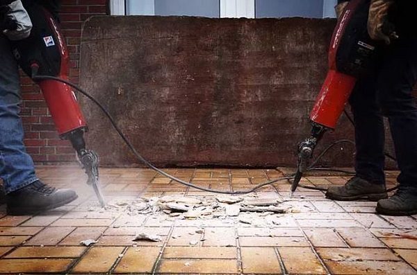 jackhammers