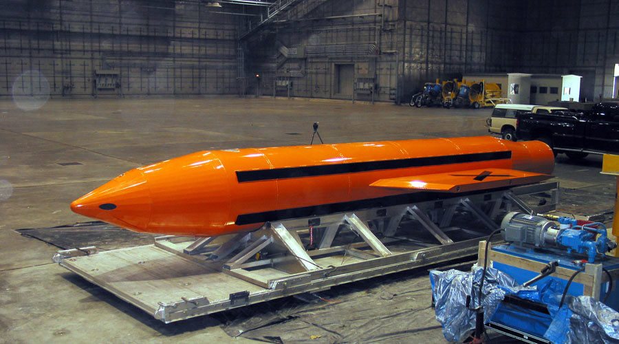 US GBU-43/B Massive Ordnance Air Blast Bomb (MOAB)