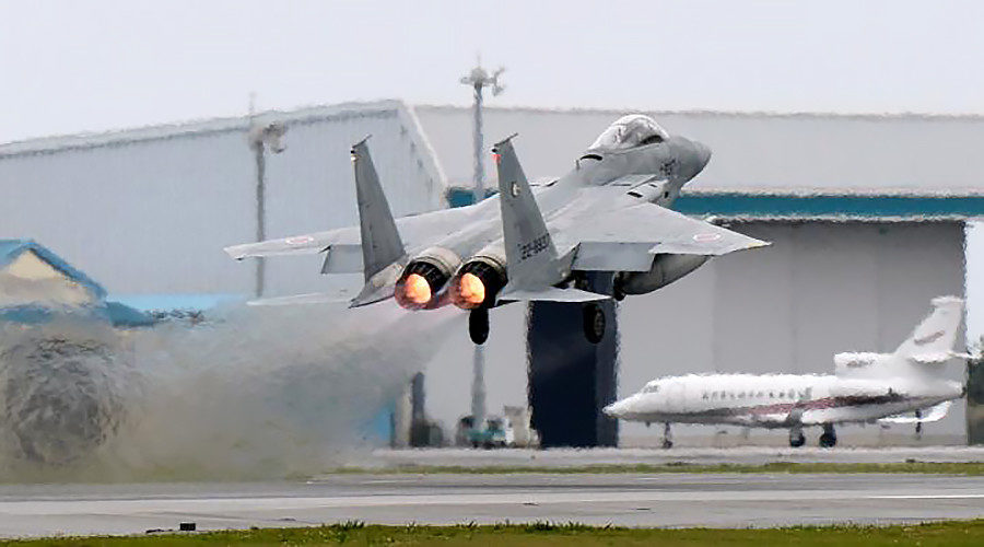 Japanese Air Self Defense Force F-15 fighter