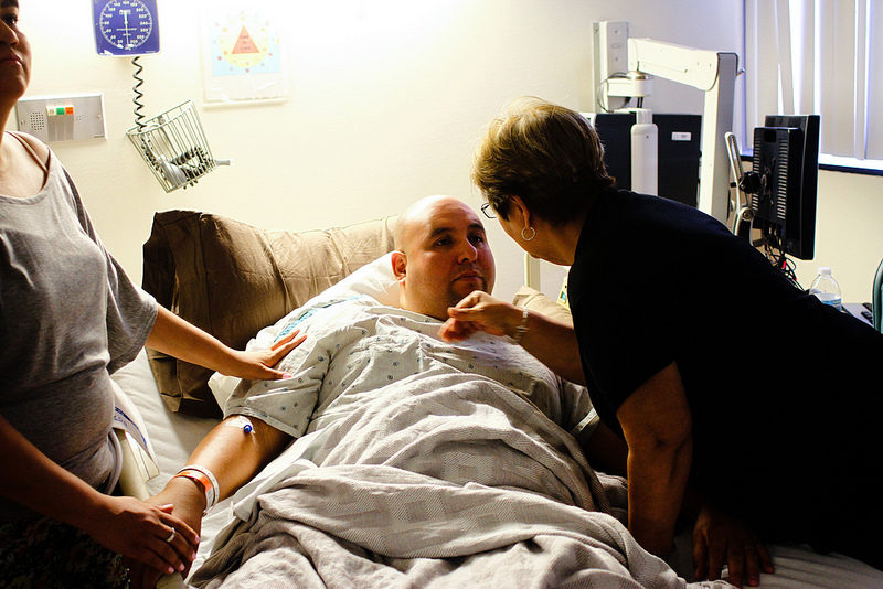 hospital patient