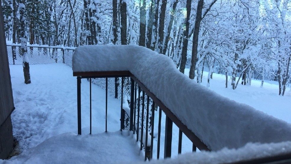 Click to enlarge Snow