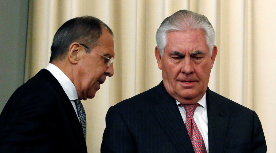  Sergei Lavrov  Rex Tillerson 