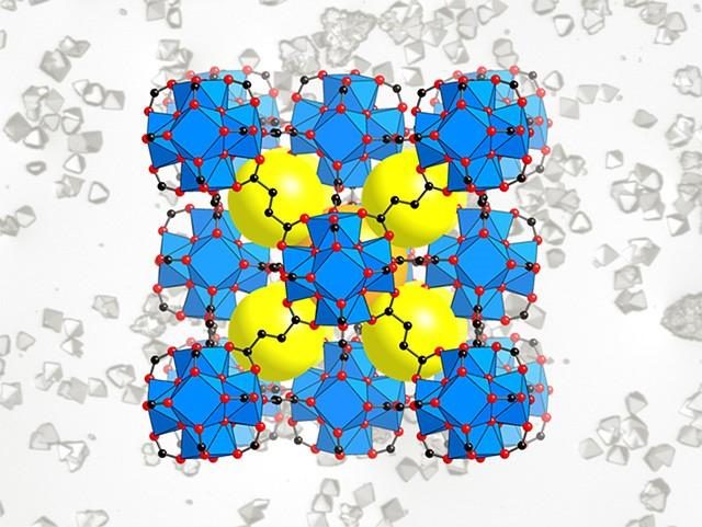 Click to enlarge metal organic framework