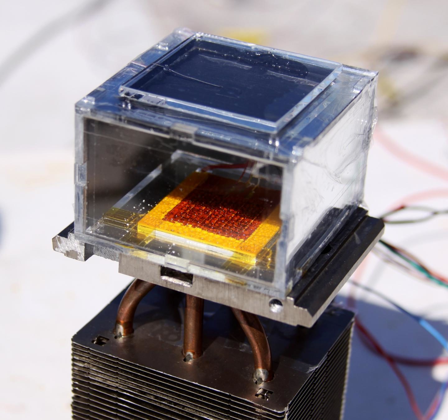 Click to enlarge solar powered water device