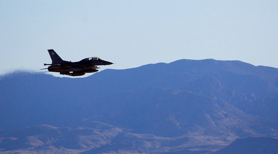 Click to enlarge USAF F-16 testing a B61-12 gravity bomb