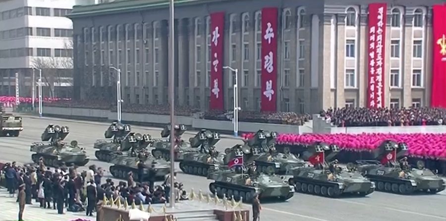 North Korea military parade
