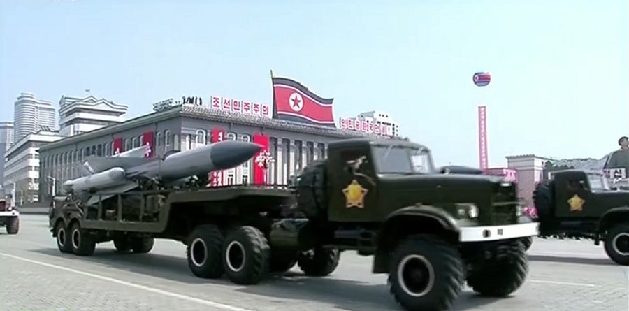 North Korea military parade