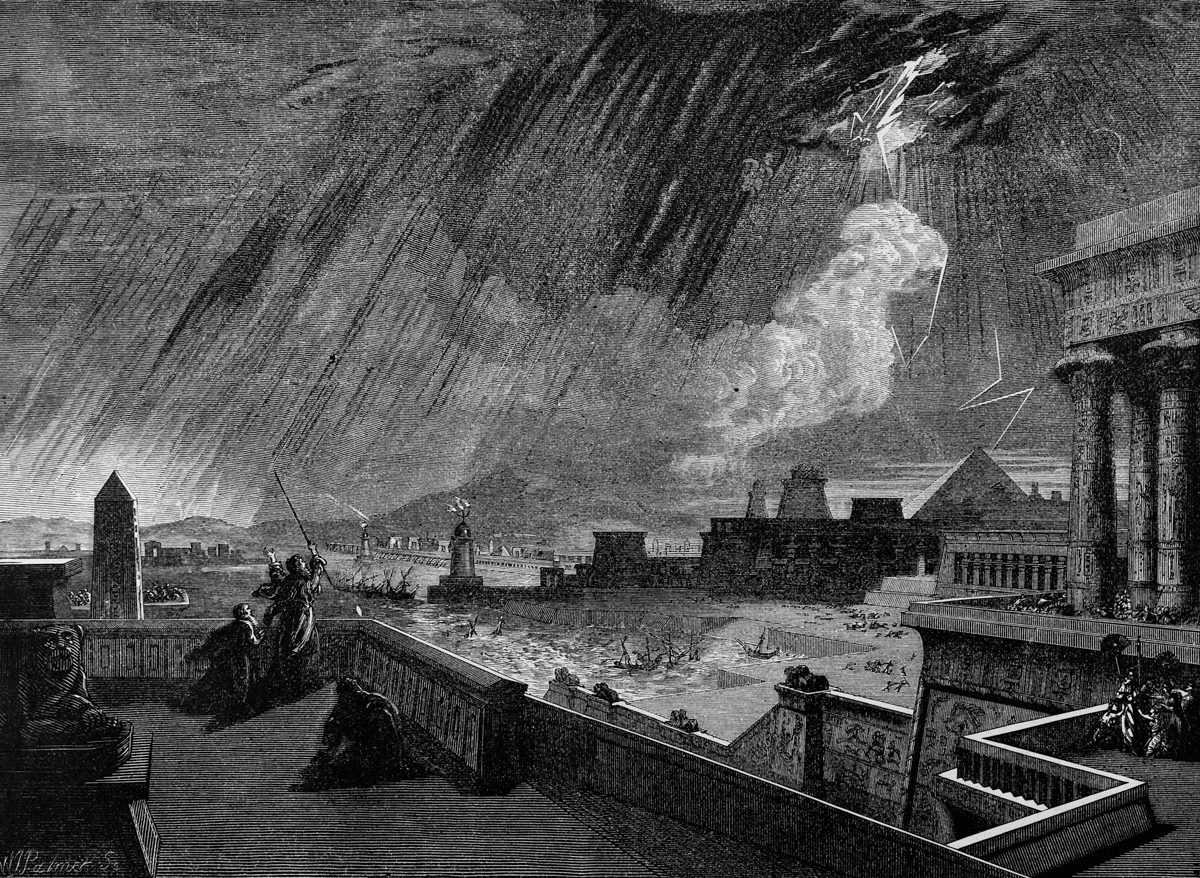 Click to enlarge Fiery hail plague