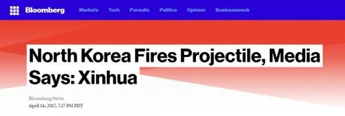 North Korea Fires Projectile