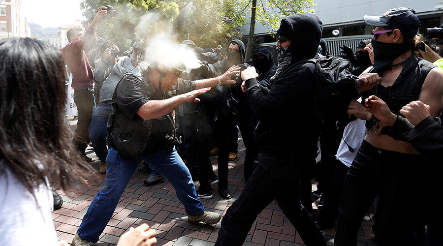 Click to enlarge Berkeley clashes