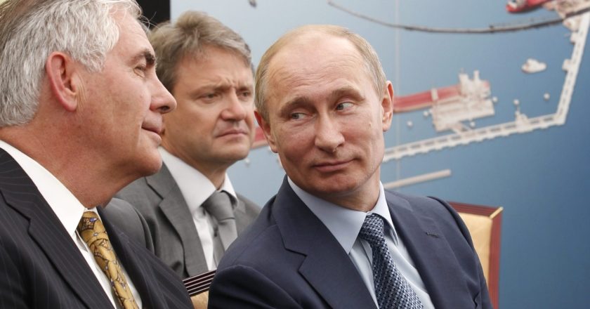 Click to enlarge Putin- Tillerson