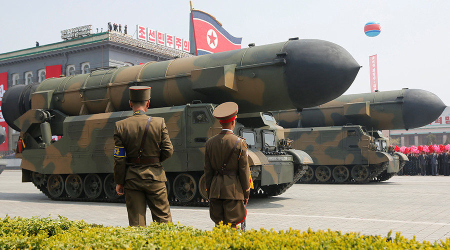 North Korea military parade