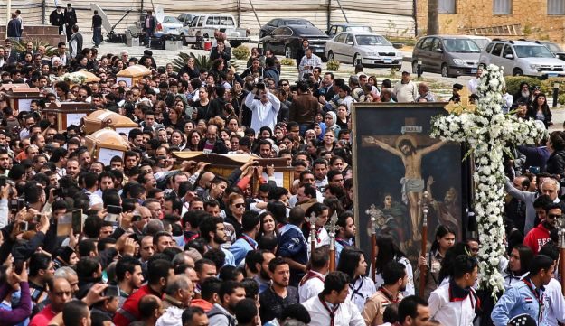 Click to enlarge Alexandria church victims funeral