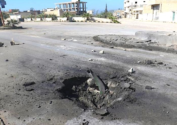 site of alleged sarin attack