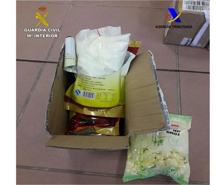 Click to enlarge drugs hidden in coffee sacks
