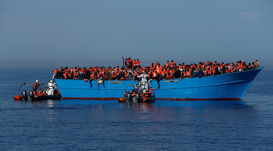 Click to enlarge libyan refugees