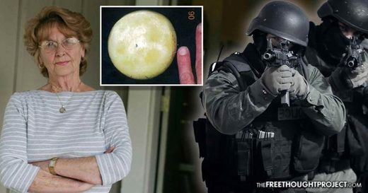 WTH: NASA SWAT team raids 75yo grandma, forces her to defecate herself, to steal her moon rock