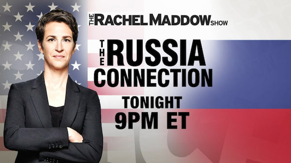 MSNBC’s Rachel Maddow 