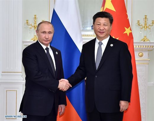 Xi Jinping - Vladimir Putin meeting