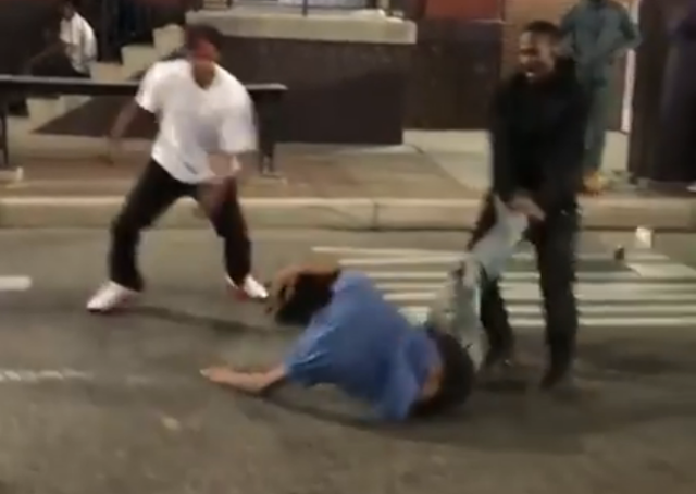 Detroit brawl