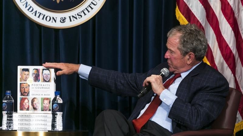 Click to enlarge bush jr paintings