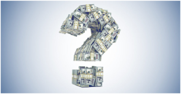 dollar question mark graphic