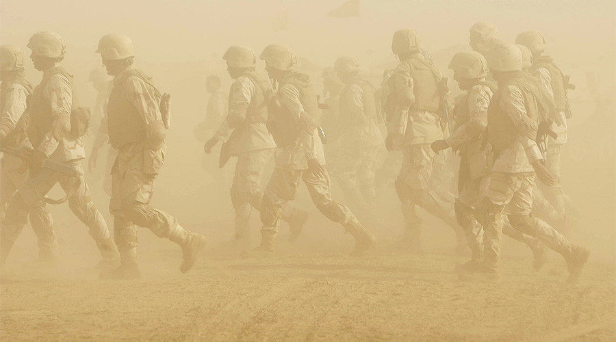 Saudi soldiers