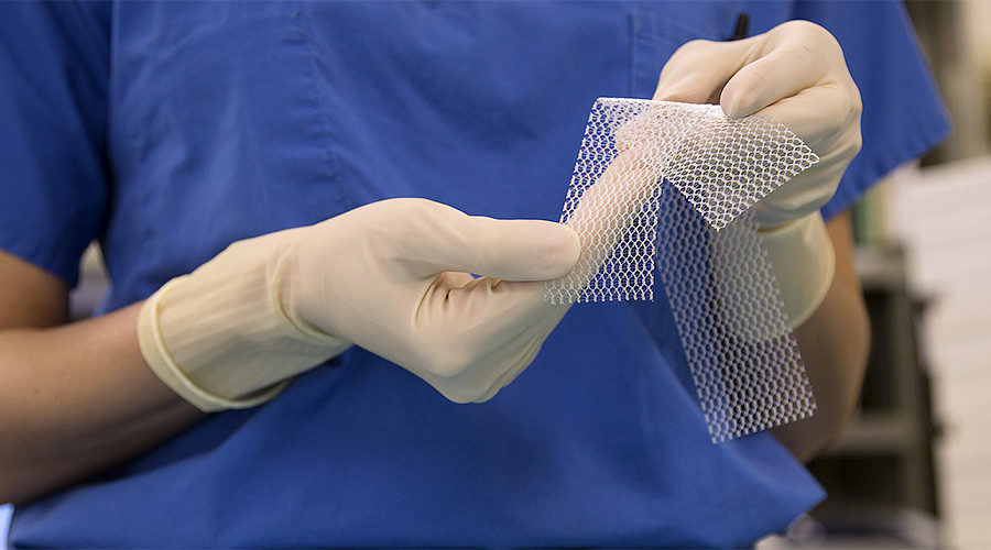 Click to enlarge vaginal mesh