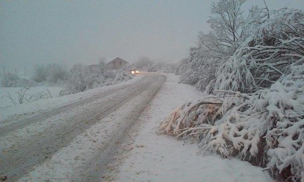 Click to enlarge Orava region under snow.