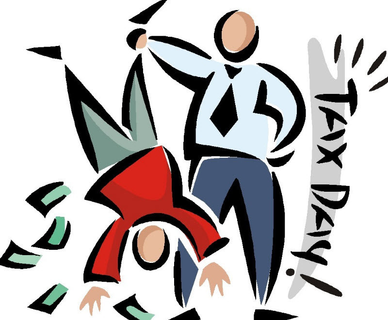 Click to enlarge Tax day poster
