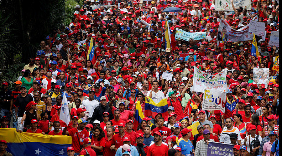 Click to enlarge anti-Maduro rally in Caracas