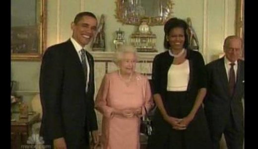 Obama Queen Elizabeth