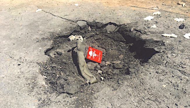 hole in ground