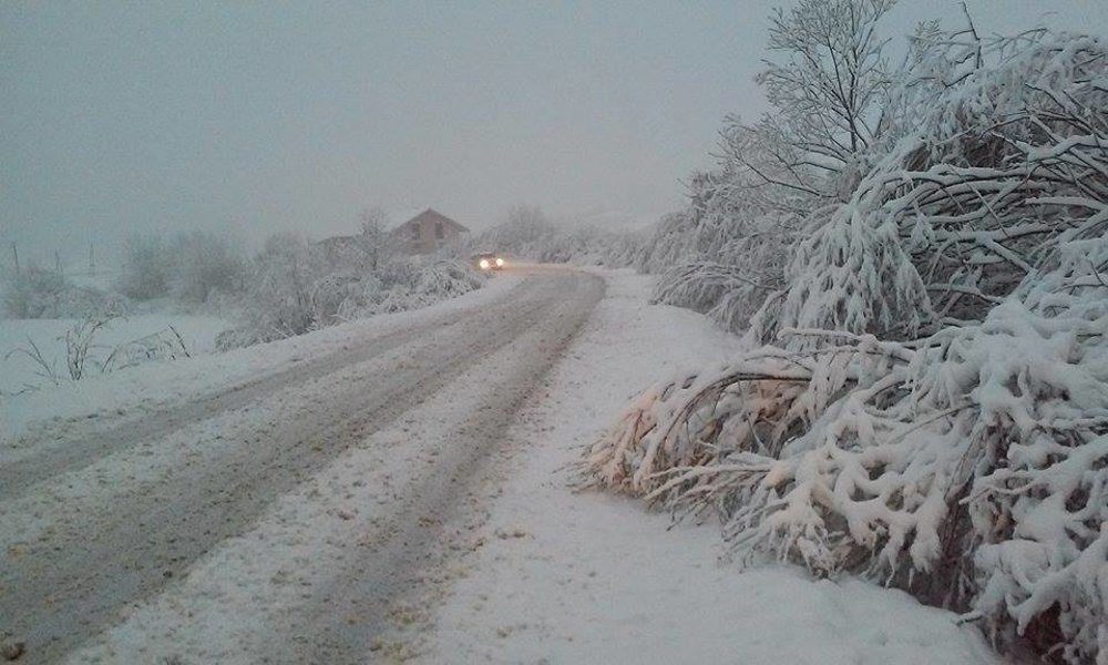 Click to enlarge snow in Slovakia