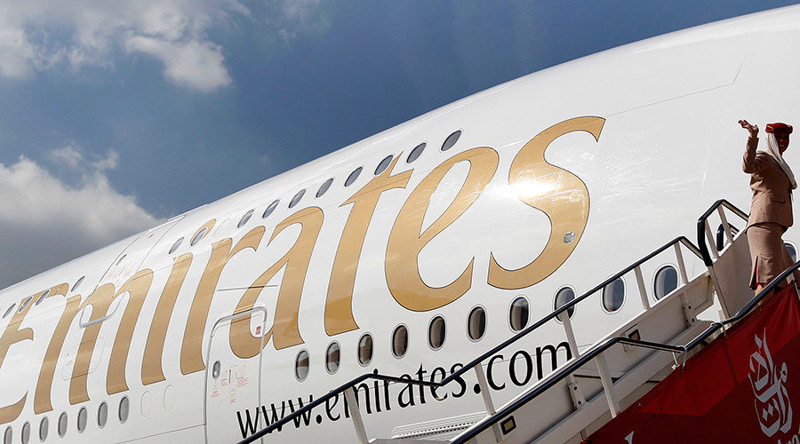 Emirates airplane