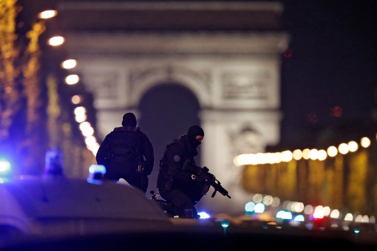 Click to enlarge Champs Elysees Attack Paris Terror Attack France